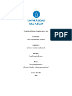 Ensayo Argumentativo - Porque El Hombre Es Bueno Por Naturaleza