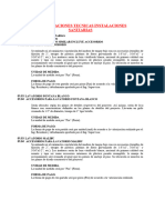 Especificaciones Técnicas Espinoza