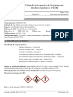 Ficha de Informações de Segurança de Produtos Químicos - FISPQ