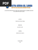 Análisis Del Proceso de Cadena de Suministro de La Empresa Backus de La Provincia de Talara