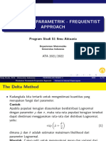 Penaksiran Parametrik-Frequentist Approach Bagian 3