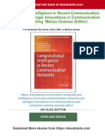 Computational Intelligence in Recent Communication Networks EAI Springer Innovations in Communication and Computing Mariya Ouaissa (Editor)