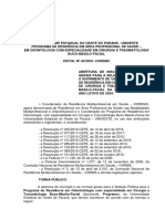 Edital 40-2023 - Abertura Residência Buco-Maxilo - Facial 2024