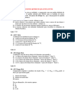 Conceitos Químicos Quantitativos