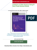 Instant Download Mathematical Foundations of Data Science Using R (2nd Edition) Frank Emmert-Streib PDF All Chapter