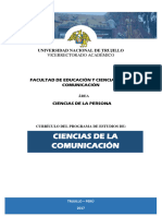 Ciencias de La Comunicación: Universidad Nacional de Trujillo