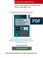 Get Vertebral Augmentation Techniques 1st Edition Alaa Abd Elsayed MD MPH Fasa Free All Chapters