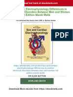 (FREE PDF Sample) Sex and Cardiac Electrophysiology Differences in Cardiac Electrical Disorders Between Men and Women 1st Edition Marek Malik Ebooks