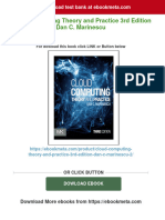 Get Cloud Computing Theory and Practice 3rd Edition Dan C. Marinescu Free All Chapters