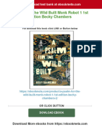 (PDF Download) A Psalm For The Wild Built Monk Robot 1 1st Edition Becky Chambers Fulll Chapter