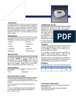 F. Tecnica Filtro 3m r501