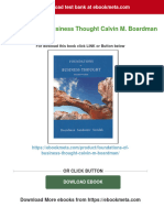 Get Foundations of Business Thought Calvin M. Boardman Free All Chapters