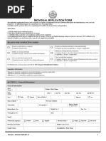 Appendix A1 Individual Application Form - 1