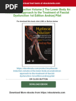 Myofascial Induction Volume 2 The Lower Body An Anatomical Approach To The Treatment of Fascial Dysfunction 1st Edition Andrzej Pilat