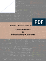 Introduction To Calculus Part I