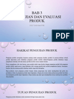 Bab 3 Pengujian Dan Evaluasi Produk