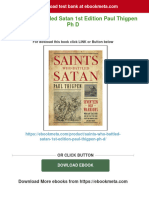 Saints Who Battled Satan 1st Edition Paul Thigpen PH D Download PDF