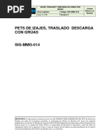 SIG-MMG-014 PETS de Izajes y Maniobra Con Grúas