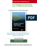 (FREE PDF Sample) Vibration Control Engineering: Passive and Feedback Systems 1st Edition Ernesto Novillo Ebooks