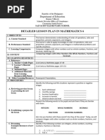 Detailed Lesson Plan in Mathematics 6 Co2