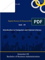 Digital Fluency & Financial Modelling