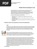 W2 Module 004accounting For Cash