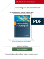 Full Download Understanding Search Engines Dirk Lewandowski PDF