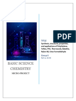 Baisc Science Chemistry Mirco Project FINAL