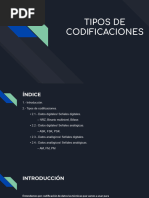 Tipos de Codificaciones