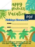 Class II HolidayHW 24 25