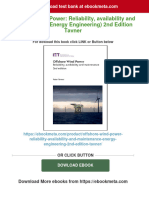 Offshore Wind Power: Reliability, Availability and Maintenance (Energy Engineering) 2nd Edition Tavner All Chapter Instant Download