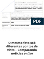 O Mesmo Fato Sob Diferentes Perspectivas Comparando Noticias Online3175