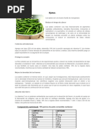 Valor Nutricional Hortalizas ECA