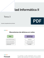 Tema III - Seguridad Informatica en Redes