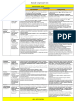 Matriz de Competencia IV Ciclo