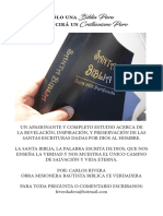 Sólo Una Biblia Pura..