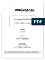 HMI Server Build Procedure