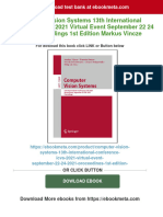 Computer Vision Systems 13th International Conference ICVS 2021 Virtual Event September 22 24 2021 Proceedings 1st Edition Markus Vincze