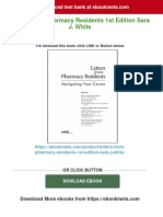 Instant Download Letters From Pharmacy Residents 1st Edition Sara J. White PDF All Chapter