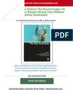 Full Download Implementation Science The Key Concepts 1st Edition Frances Rapport Robyn Clay Williams Jeffrey Braithwaite PDF