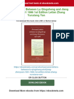 Full Download Personal Letters Between Lu Qingsheng and Jiang Zhenyuan 1961 1986 1st Edition Letian Zhang Yunxiang Yan PDF