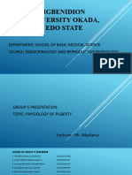 Physiology of Puberty