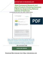 Full Download Global Health Risk Framework Research and Development of Medical Products Workshop Summary 1st Edition and Medicine Engineering National Academies of Sciences PDF