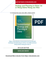 (FREE PDF Sample) Environmental Strategy and Planning in China 1st Edition Jinnan Wang Xiahui Wang Jun Wan Ebooks