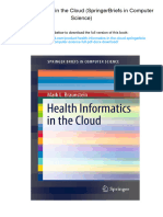 Final ScribdHealth Informatics in The Cloud (SpringerBriefs in Computer Science) - , 978-1461456285