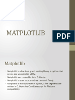 MATPLOTLIB For Python