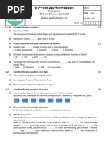 Class 10 E Unit Test-1 Science-2 Q