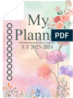 Planner Pink - b5