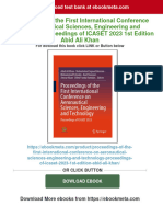 Get Proceedings of The First International Conference On Aeronautical Sciences, Engineering and Technology: Proceedings of ICASET 2023 1st Edition Abid Ali Khan Free All Chapters