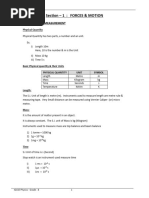 Grade 8 - Notes